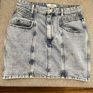 Isabel Marant Etoile Denim Mini Skirt Size 38 IT small